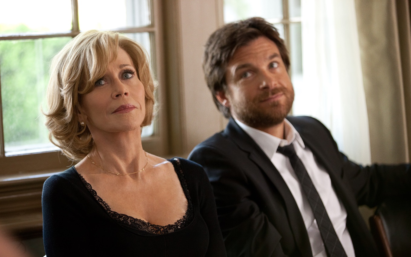 Jane Fonda e Jason Bateman em cena de Sete Dias Sem Fim