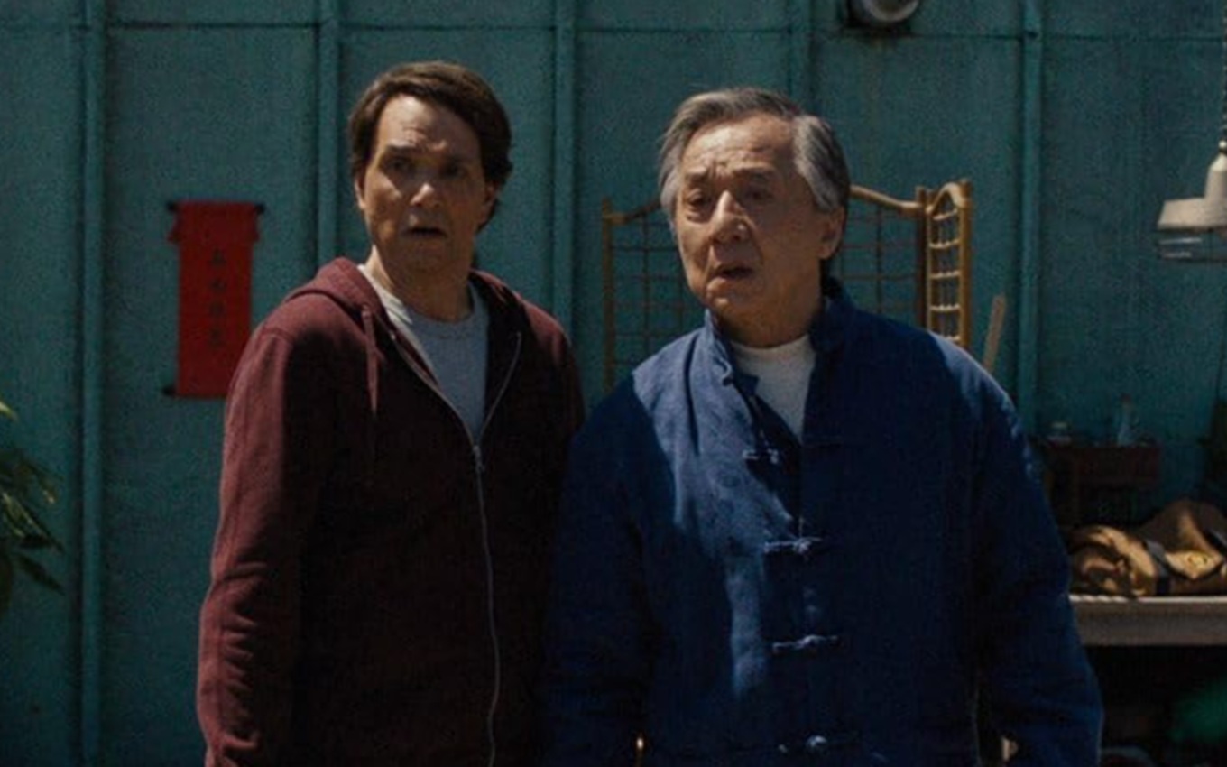 Ralph Macchio e Jackie Chan em Karatê Kid: Lendas