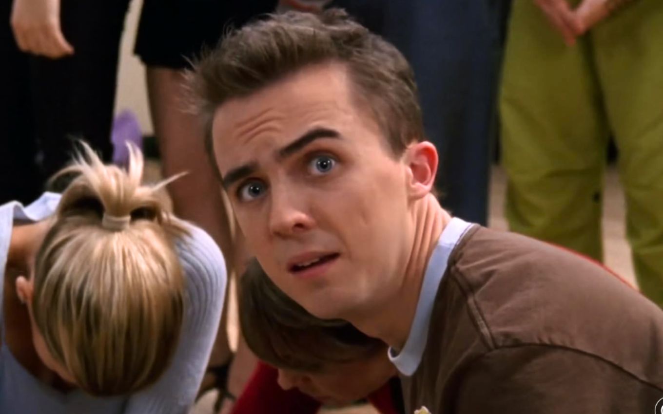 Frankie Muniz em Malcolm, série que fez sucesso nos anos 2000