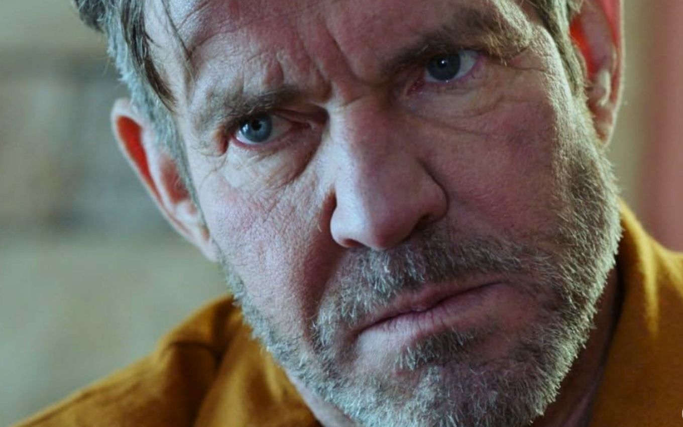 Dennis Quaid em Eu Só Posso Imaginar (2018), filme que passou recentemente na Sessão da Tarde da Globo