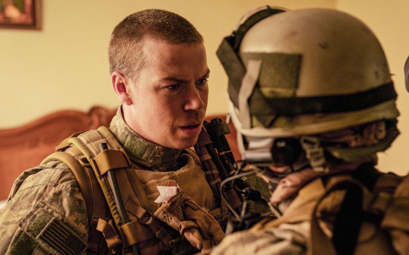 Will Poulter em Tempo de Guerra, filme do Prime Video