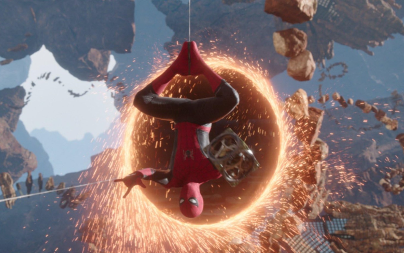 Tom Holland em cena de Homem-Aranha: Sem Volta para Casa