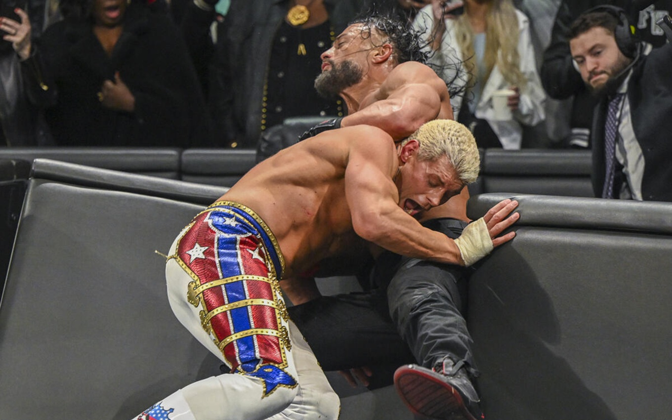 Cody Rhodes e Roman Reigns na WWE