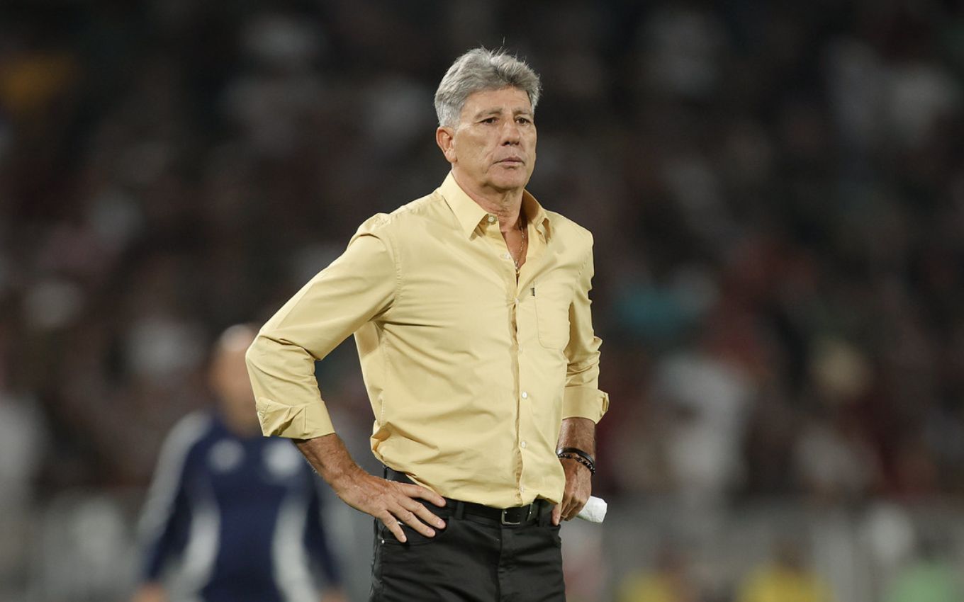 Treinador do Fluminense, Renato Gaúcho já treinou o Flamengo ao vivo