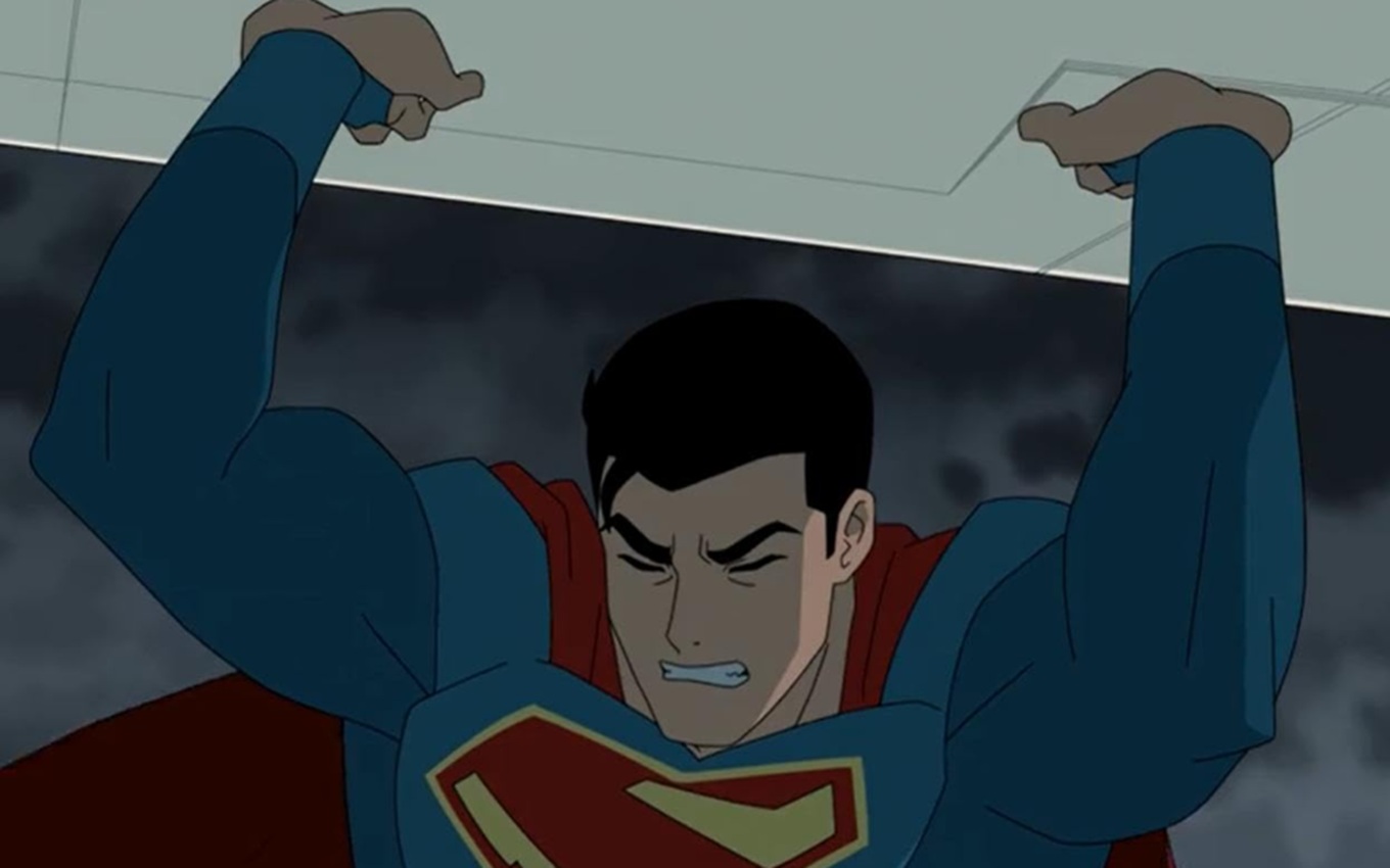 Cena de Minhas Aventuras com Superman