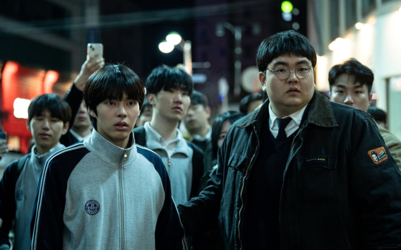 Cena de Gatilho, série policial da Netflix feita na Coreia do Sul