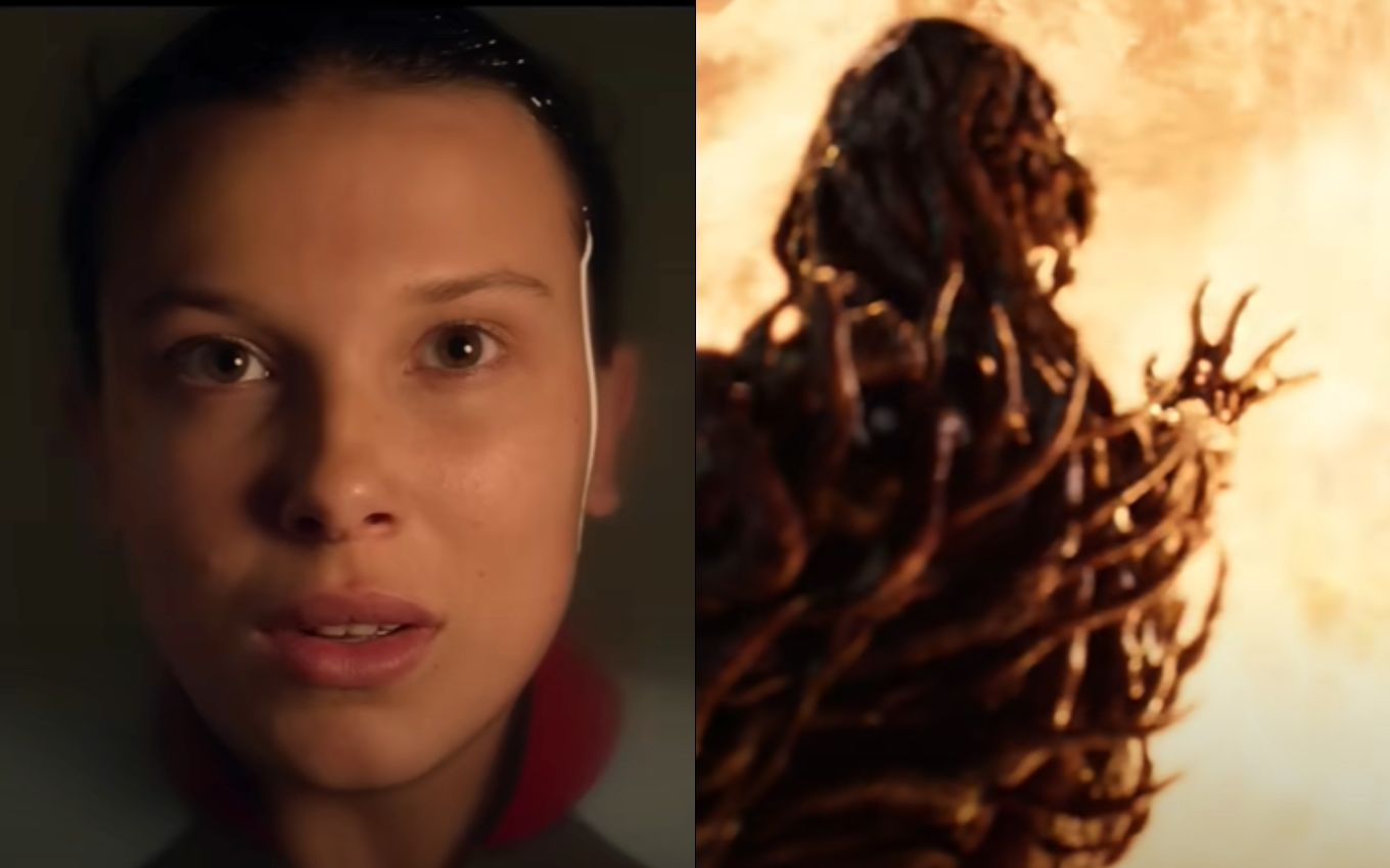Millie Bobby Brown e o vilão no trailer da 5ª temporada de Stranger Things