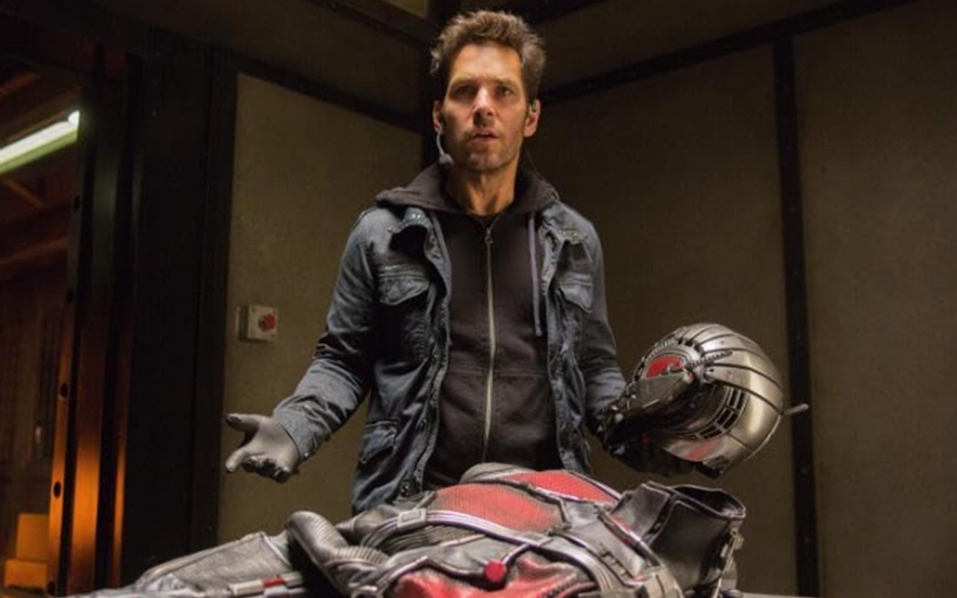 Paul Rudd em cena de Homem-Formiga