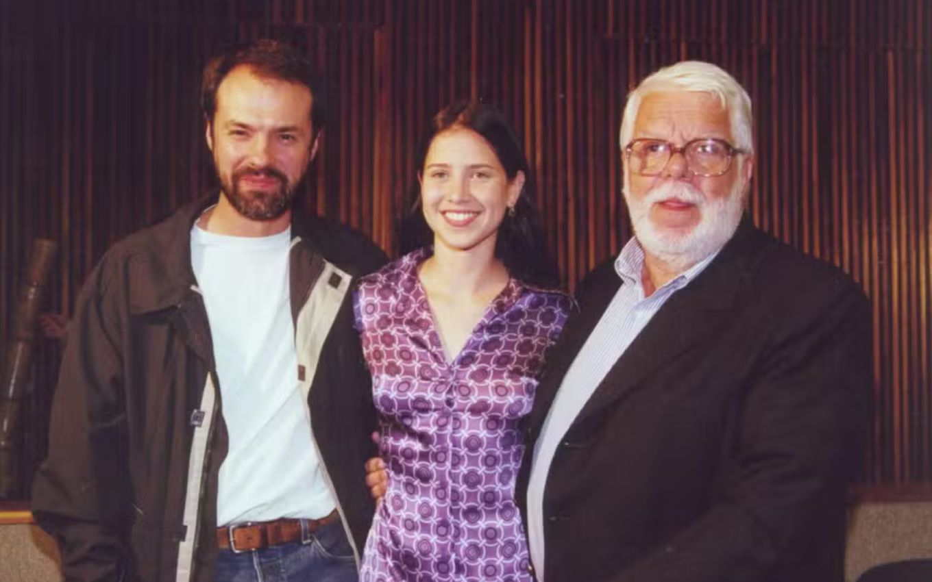 Ricardo Waddigton, Mel Lisboa e Manoel Carlos em Presença de Anita, 2001