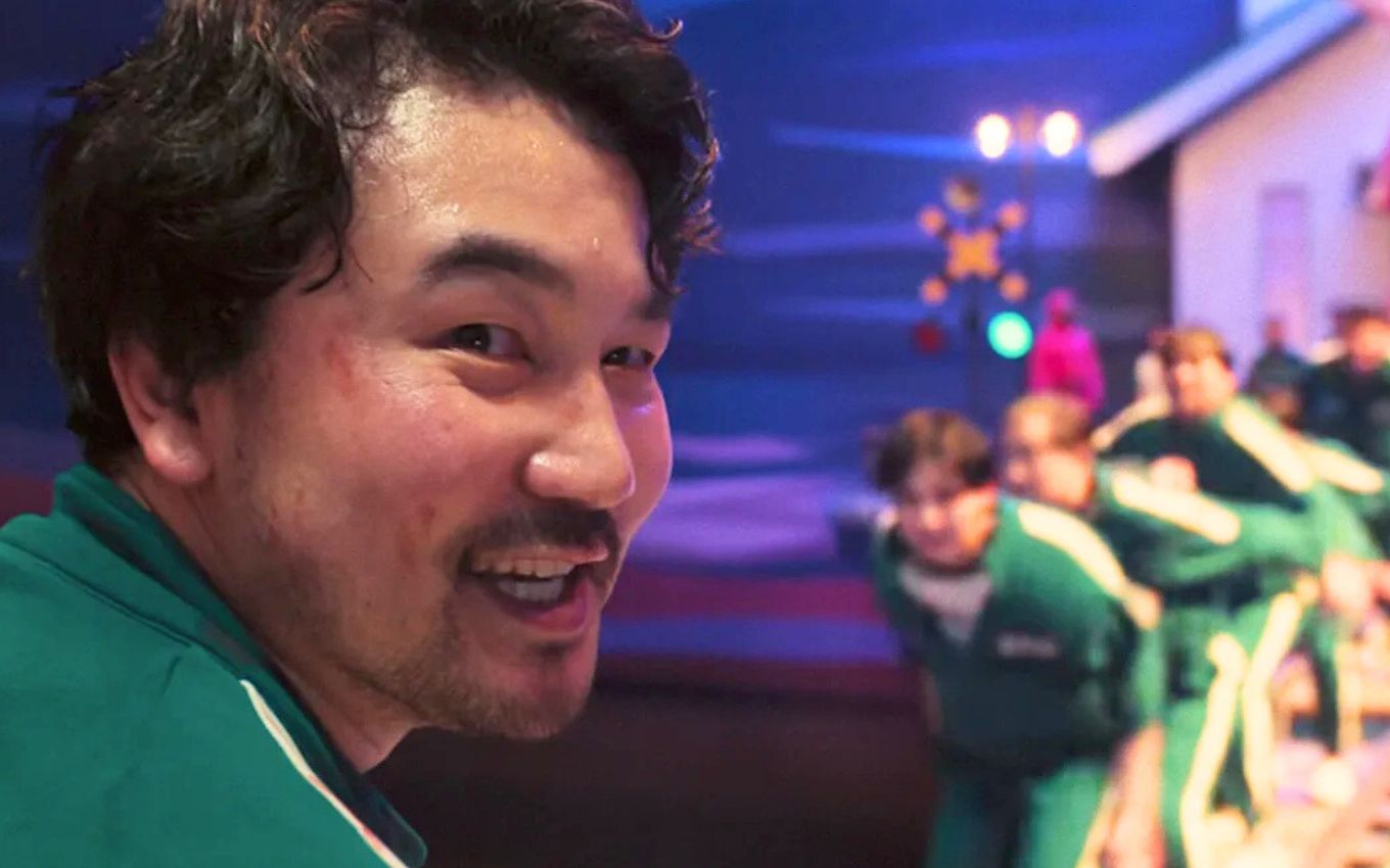 Cena da 3ª temporada de Round 6, que bateu recorde de audiência na Netflix