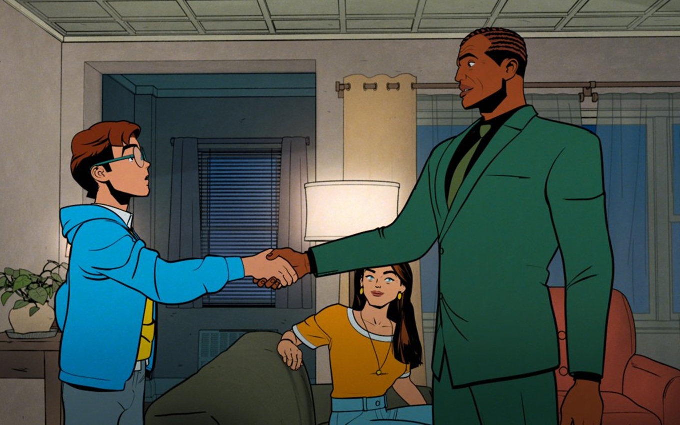 Cena de Seu Amigão da Vizinhança Homem-Aranha