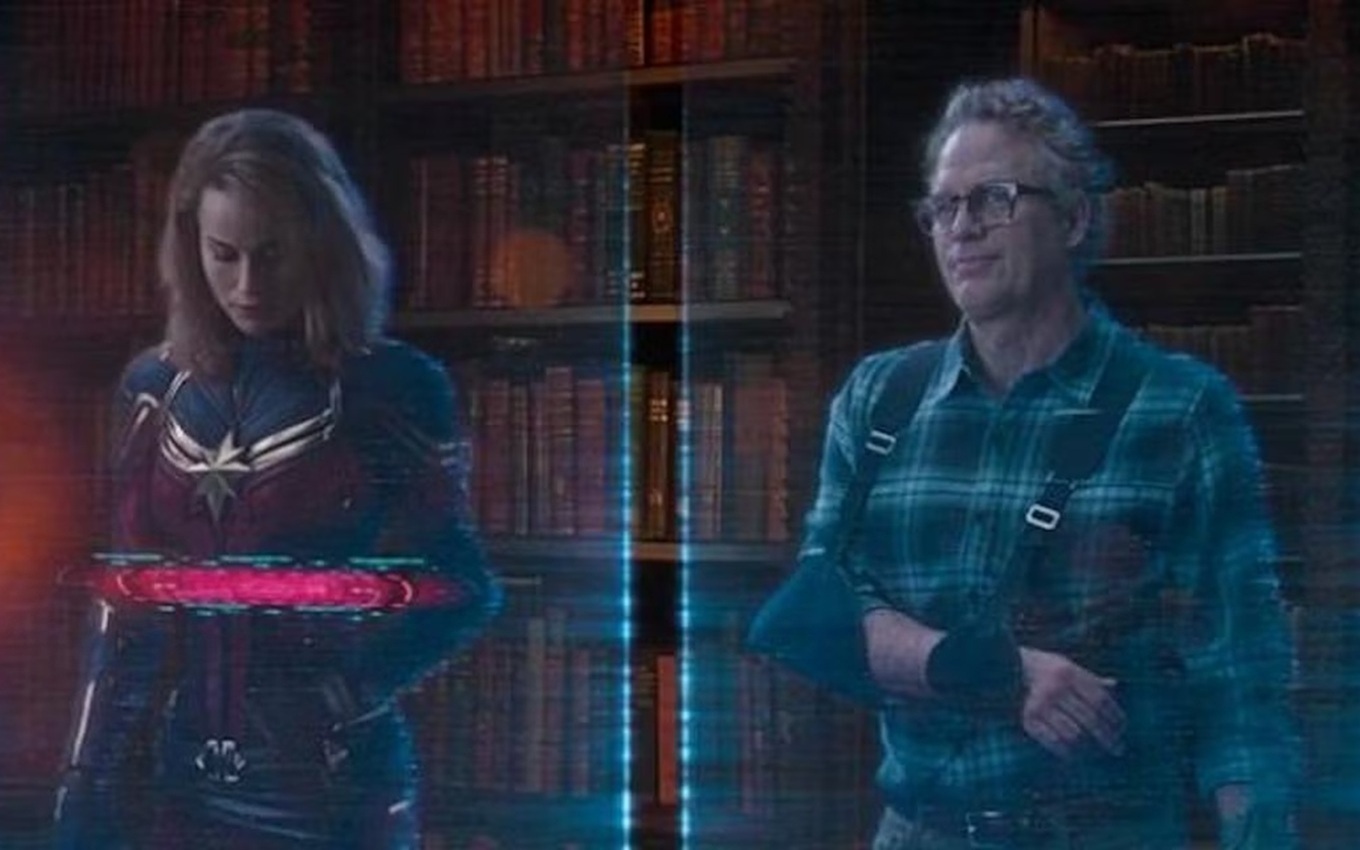 Brie Larson e Mark Ruffalo em Shang-Chi, da Marvel