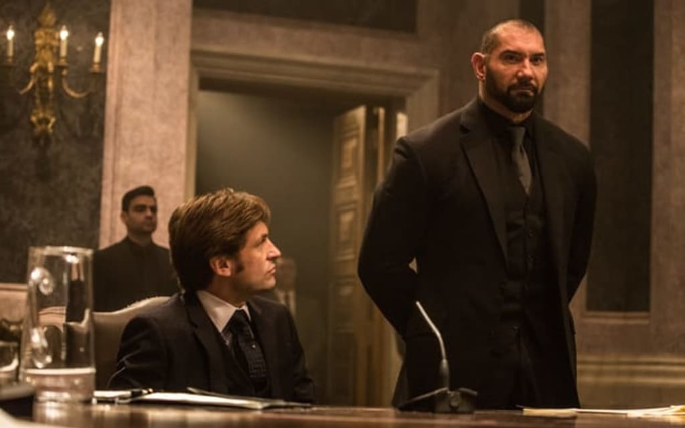 Dave Bautista em cena de 007 Spectre; filme que consolidou o ator nos cinemas