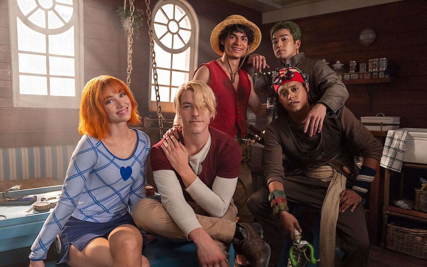 Elenco de One Piece, na 2ª temporada, que estreia novos episódios em 2026