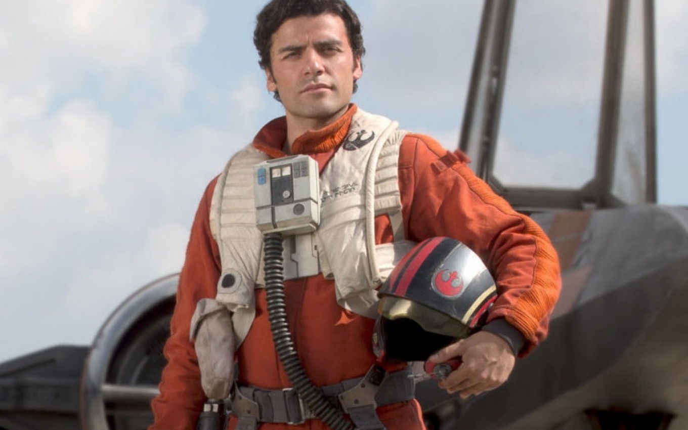 Oscar Isaac em cena de Star Wars: O Despertar da Força