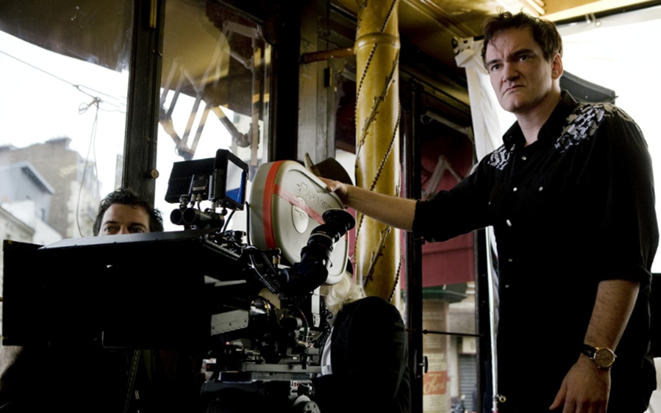 Quentin Tarantino nos bastidores de Bastardos Inglórios
