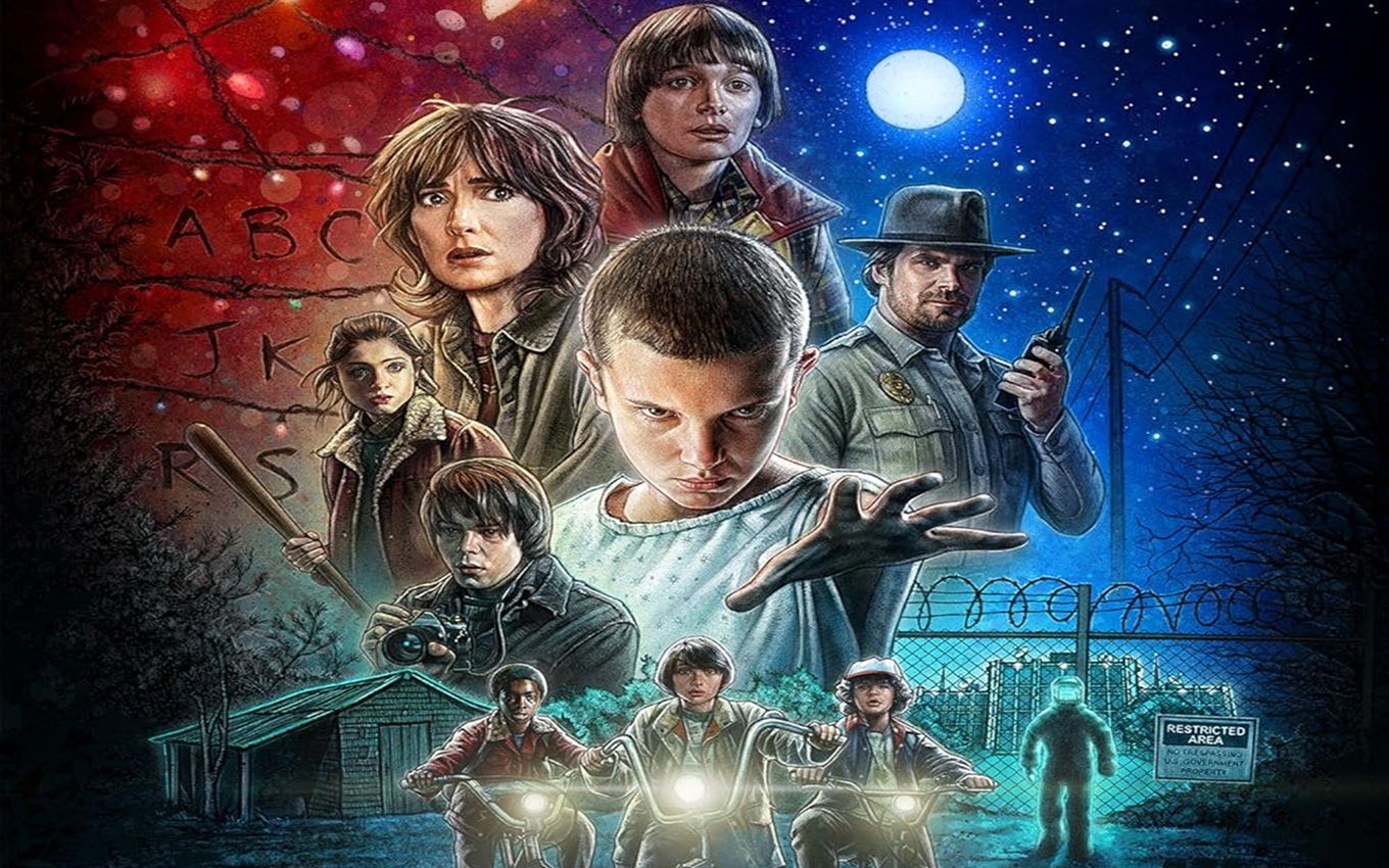 Pôster de Stranger Things