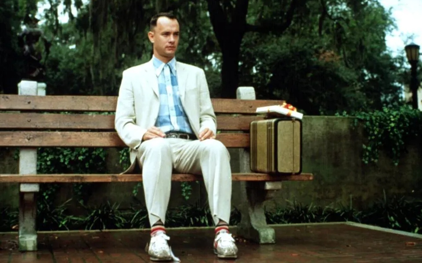 Tom Hanks em cena de Forrest Gump, filme que pode servir de modelo para a IA