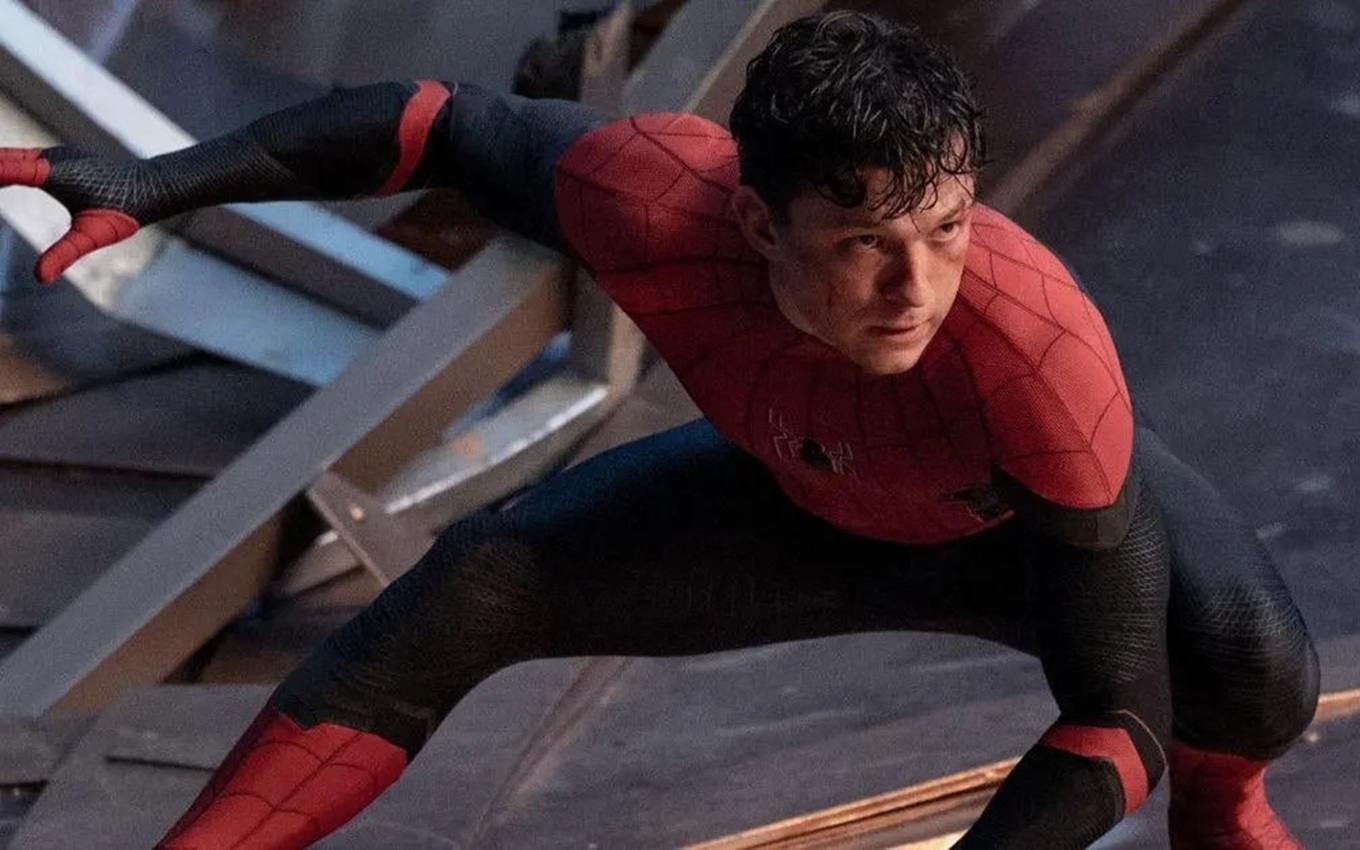 Tom Holland em cena de Homem-Aranha: Sem Volta para Casa