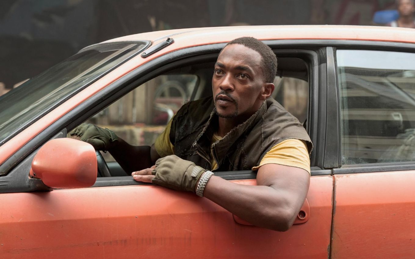 Anthony Mackie em episódio da segunda temporada Twisted Metal na HBO Max