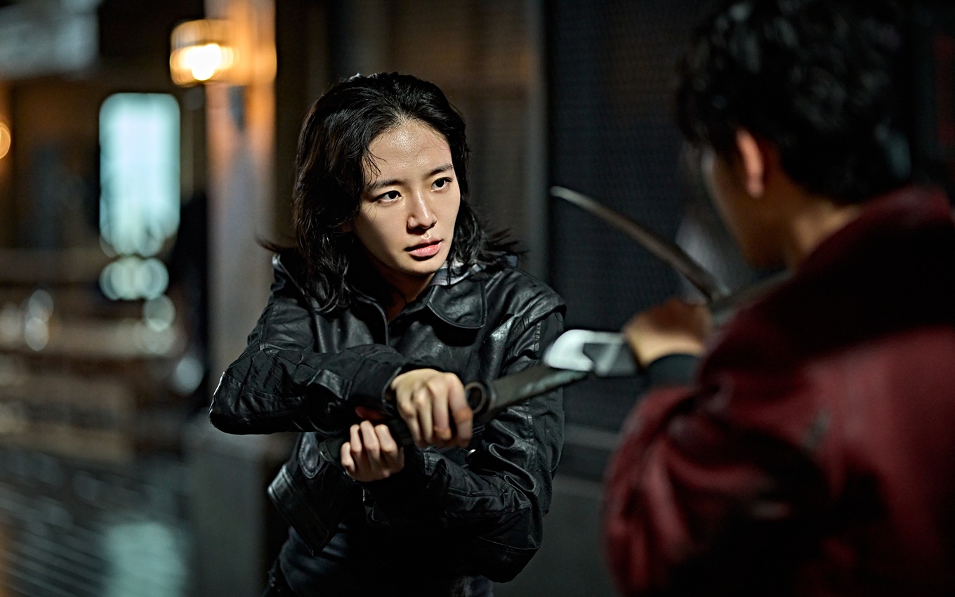 Park Gyu-young em cena de Mantis, da Netflix