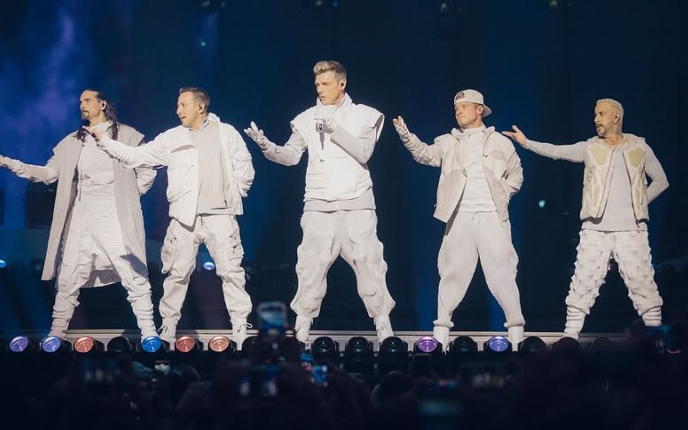 Backstreet Boys se apresentam no The Town.