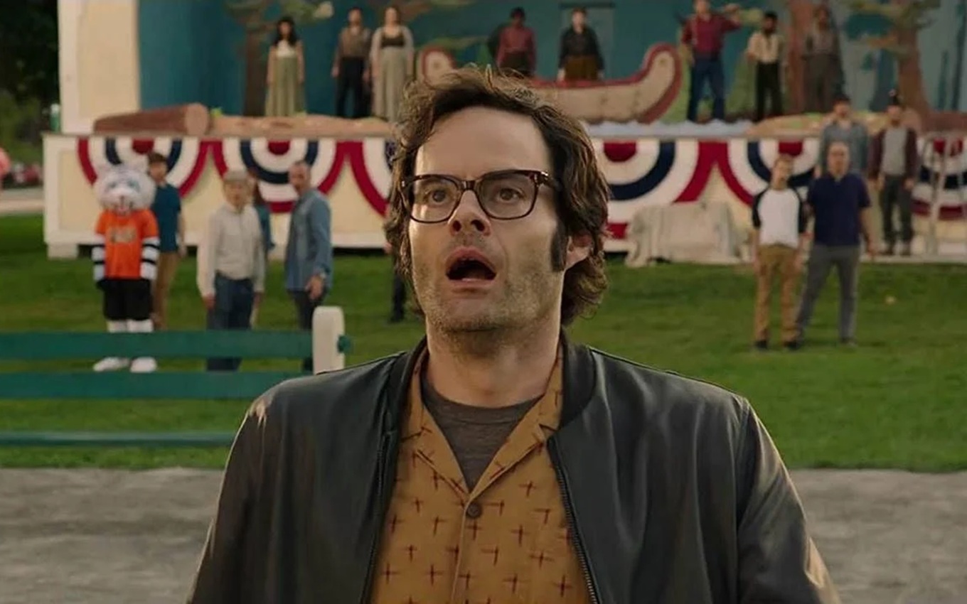 Bill Hader em cena de It 2, filme de terror na HBO Max