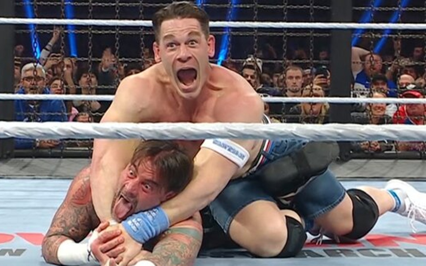 CM Punk e John Cena na WWE