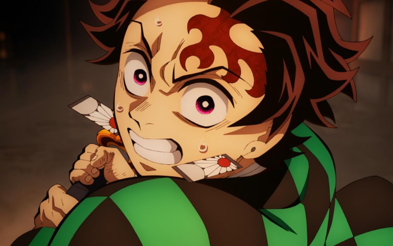 Cena de Demon Slayer: Kimetsu no Yaiba - Castelo Infinito, filme com classificação indicativa para maiores de 18 anos nos cinemas