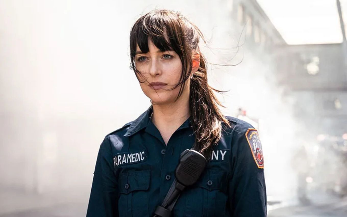 Dakota Johnson em Madame Teia, filme mais visto do Prime Video após fracasso nos cinemas