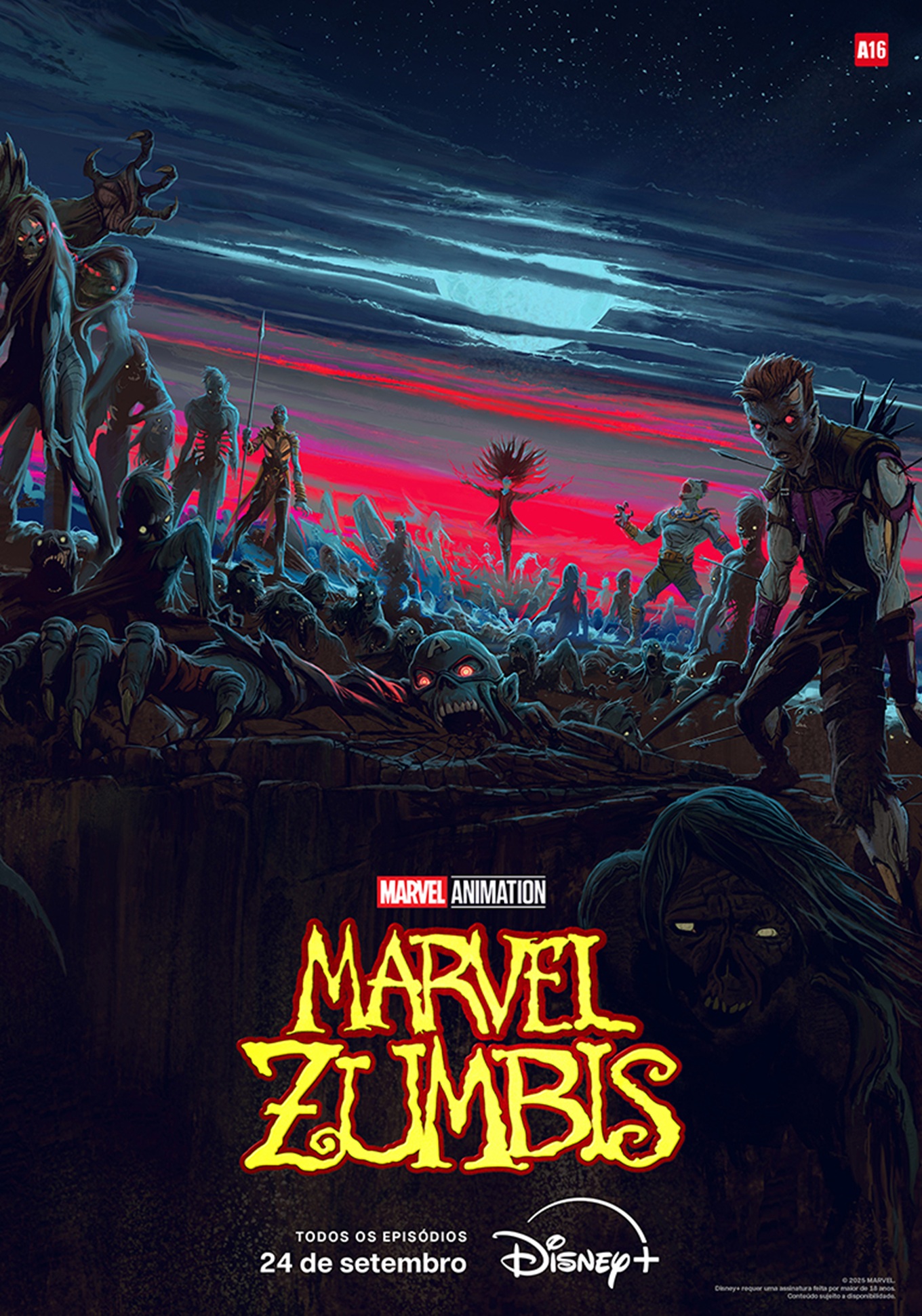 Pôster de Marvel Zumbis
