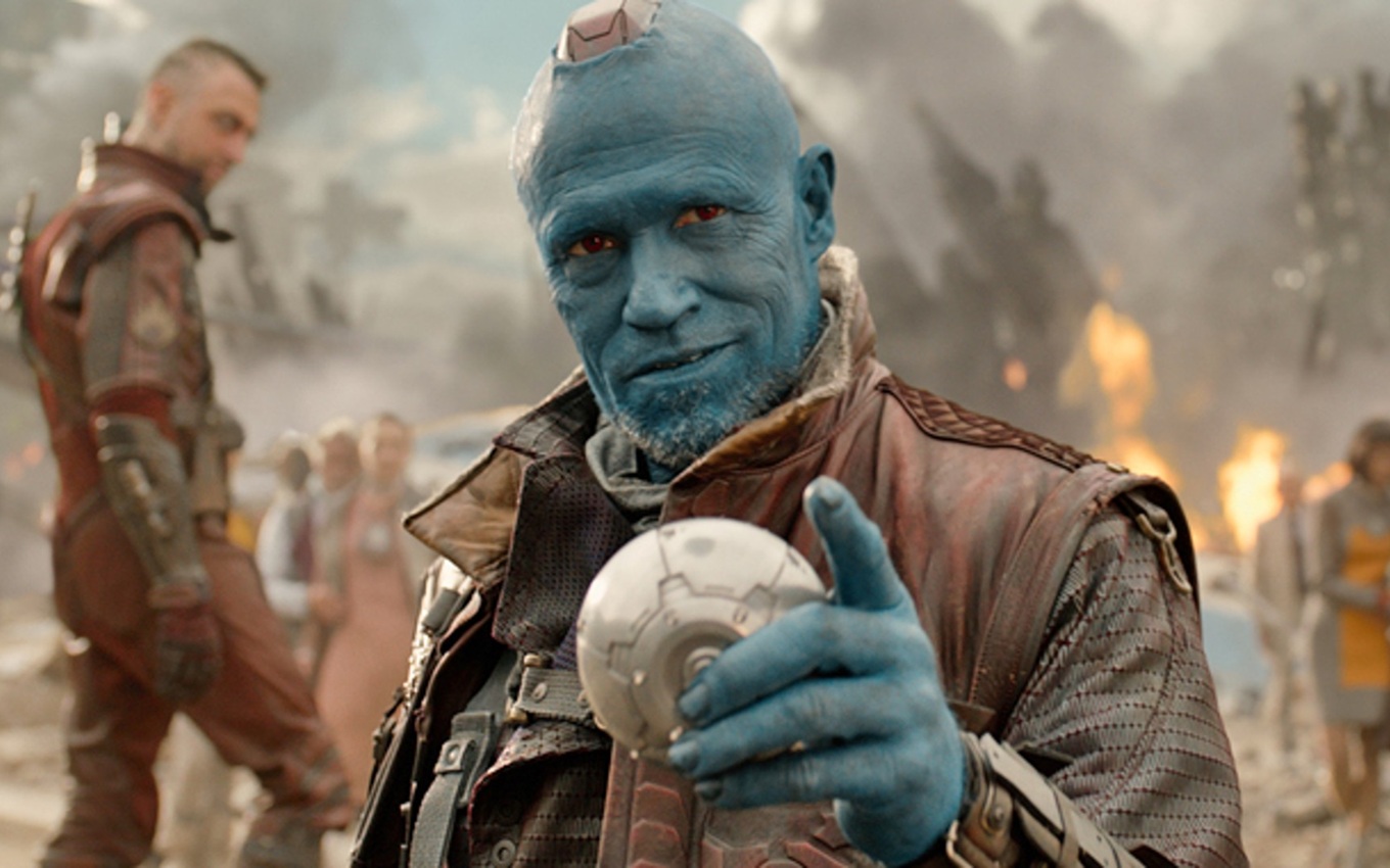 Michael Rooker em Guardiões da Galáxia, franquia de James Gunn