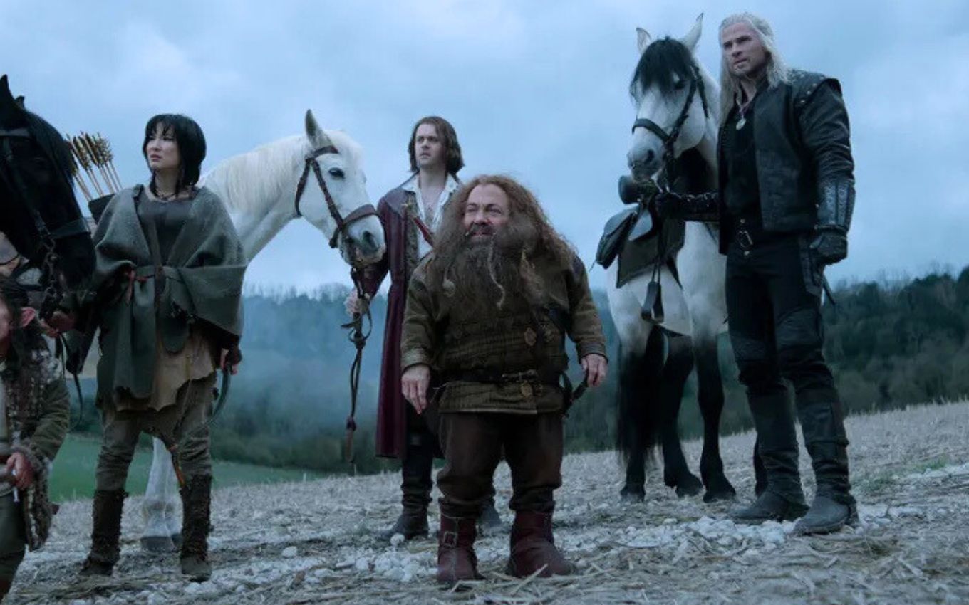 Membros da Hansa, formada por Geralt, na quarta temporada de The Witcher na Netflix