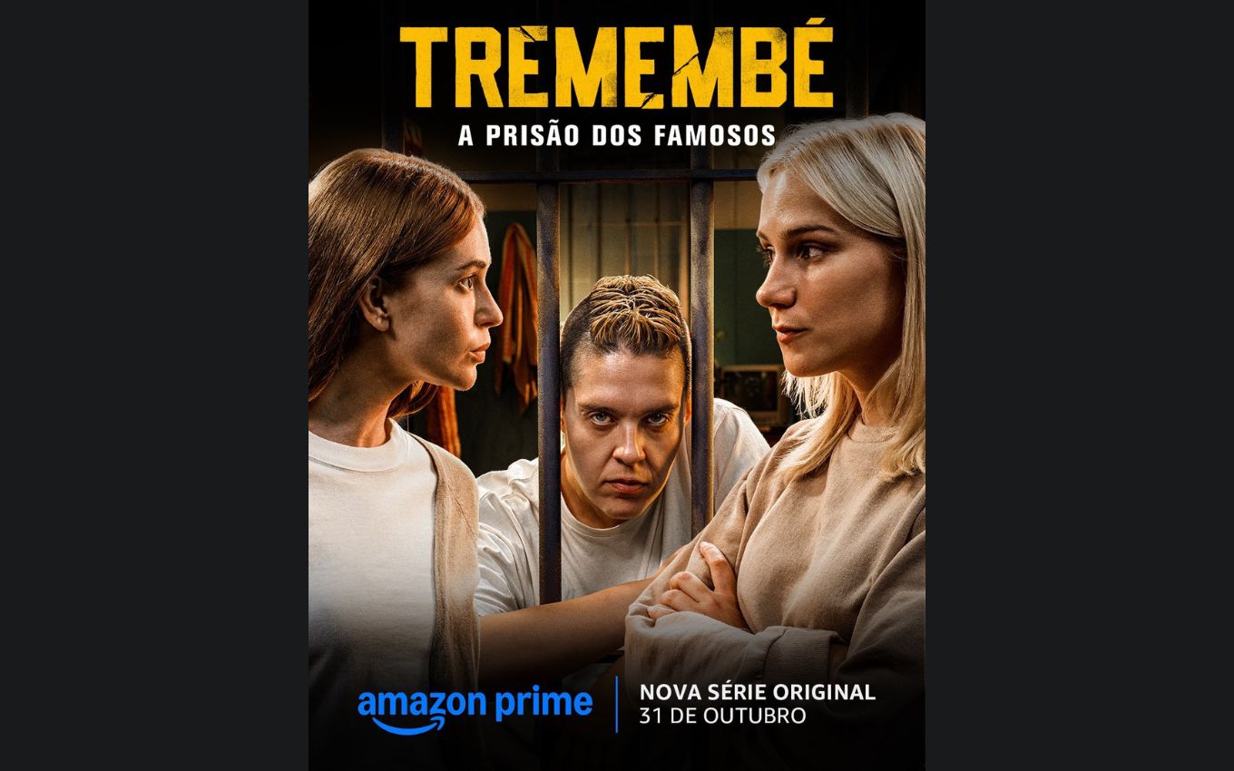Cartaz de Tremembé: A Prisão dos Famosos, do Amazon Prime Video