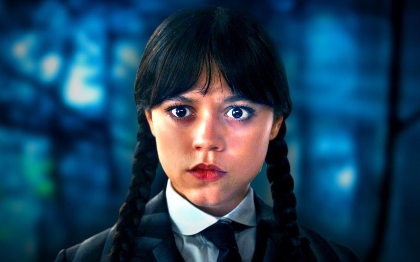 Cena da 2ª temporada de Wandinha da Netflix; série tem erro de roteiro