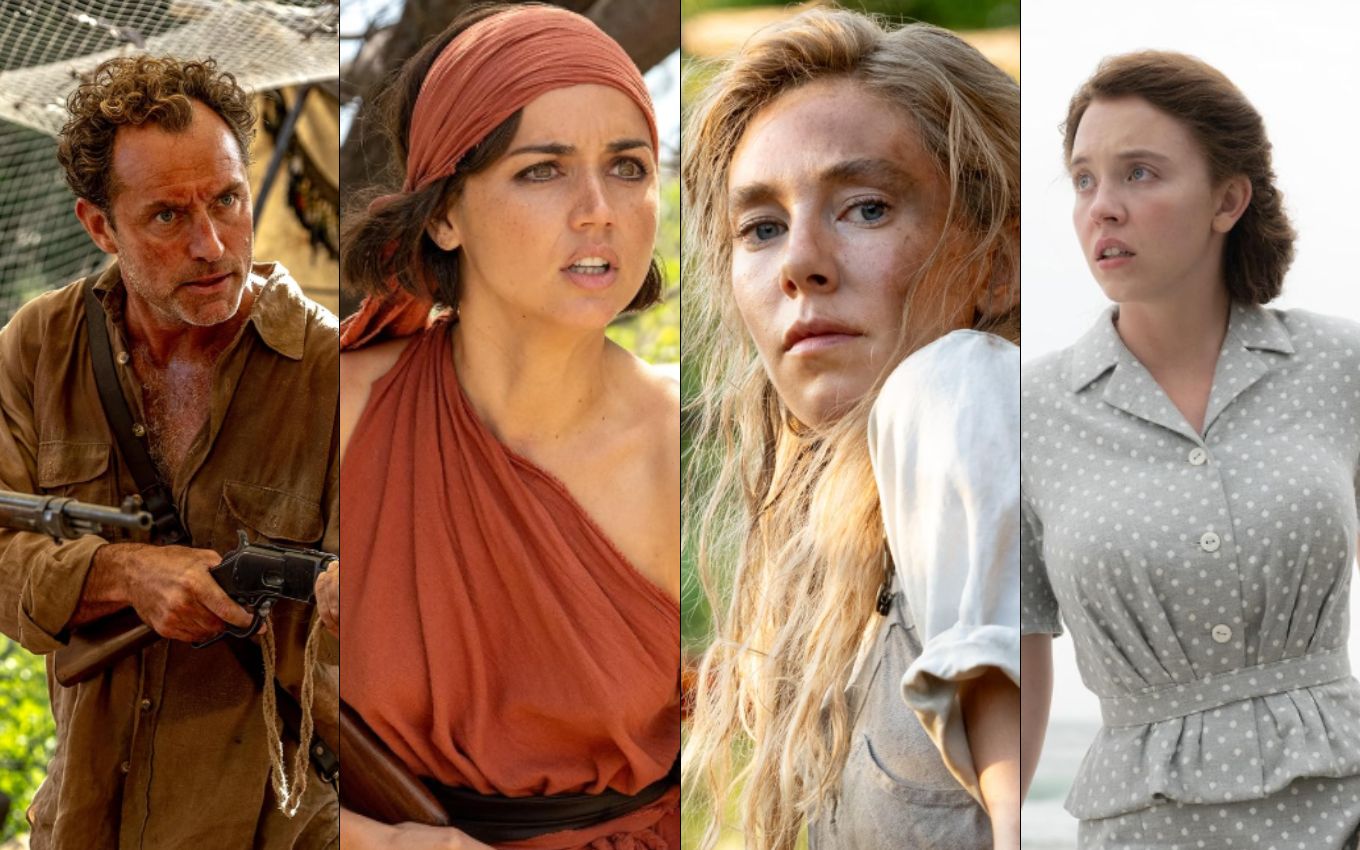 Jude Law, Ana de Armas, Vanessa Kirby e Sydney Sweeney estão no elenco de Éden, filme disponível no Prime Video