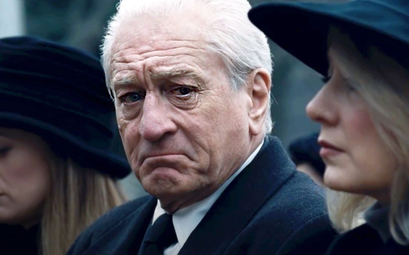 Robert De Niro em cena de O Irlandês, filme da Netflix que é considerado uma obra-prima
