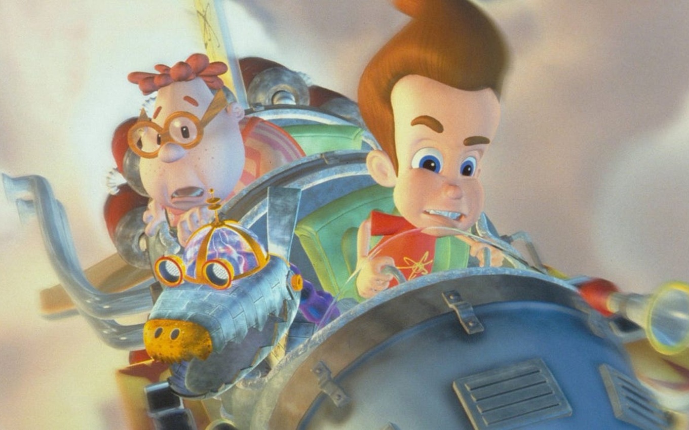 Cena de Jimmy Neutron – O Menino Gênio, filme disponível na Netflix