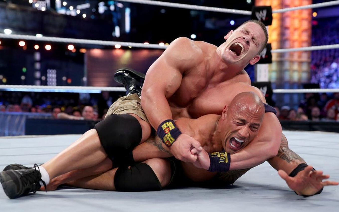 John Cena e The Rock na WWE
