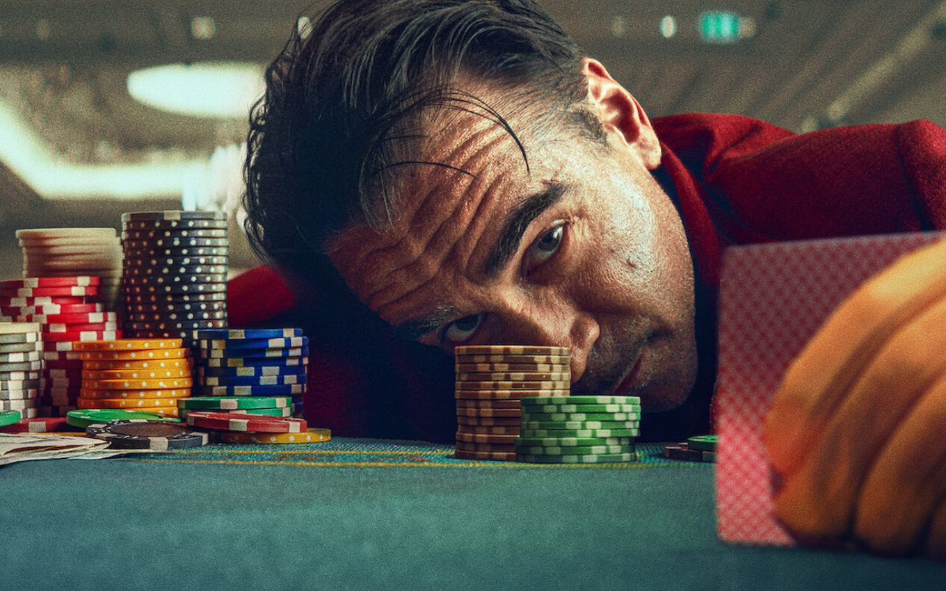 Colin Farrell é Lorde Doyle em Balada de um Jogador, lançamento da Netflix no fim de semana