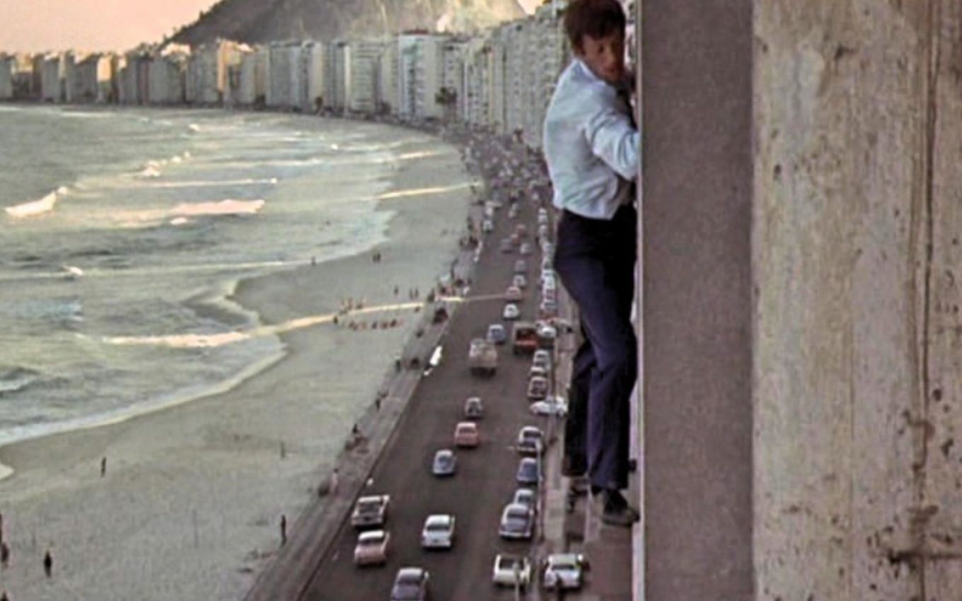 Jean-Paul Belmondo em O Homem do Rio