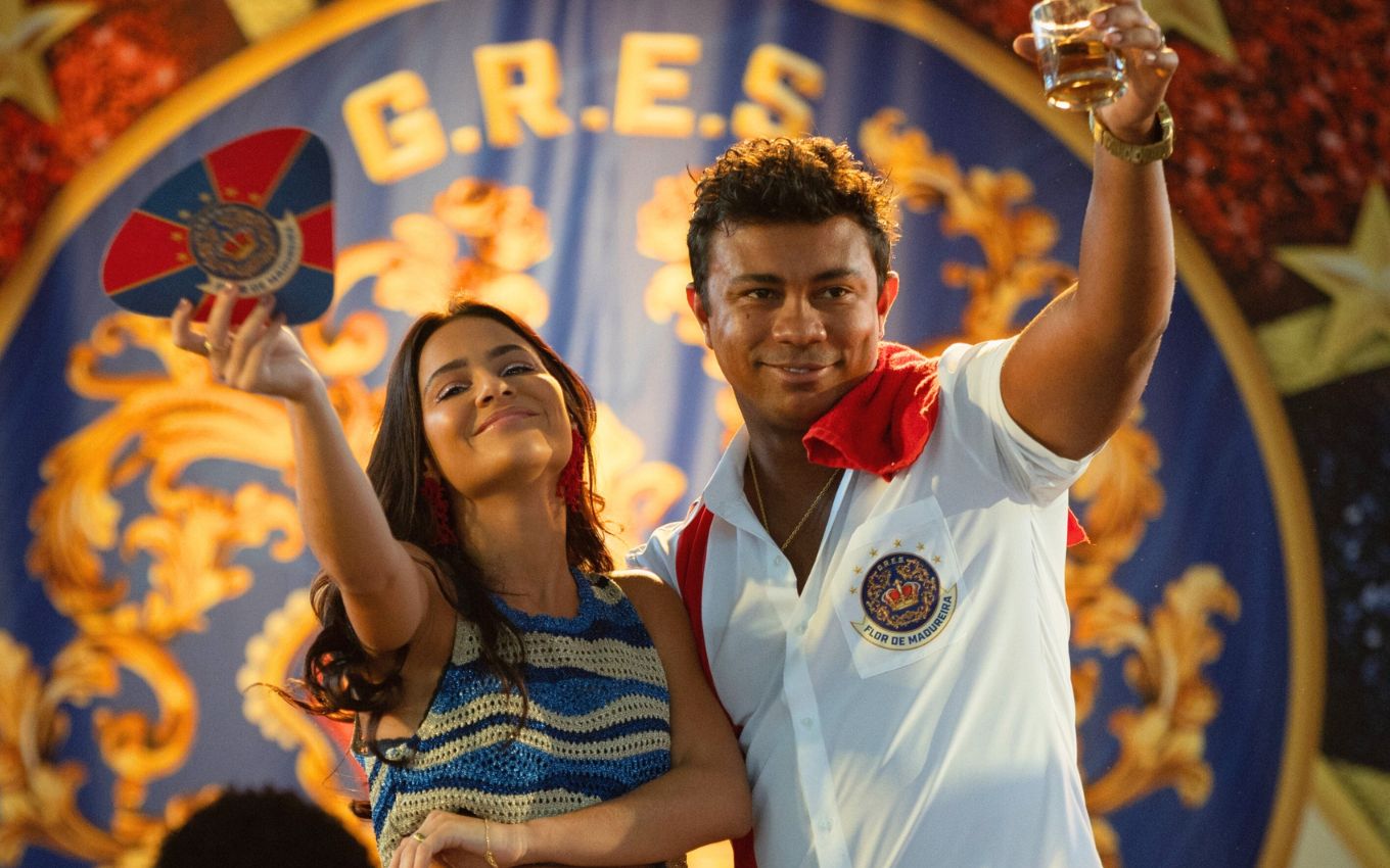 Giullia Buscacio e Xamã são um casal em Os Donos do Jogo