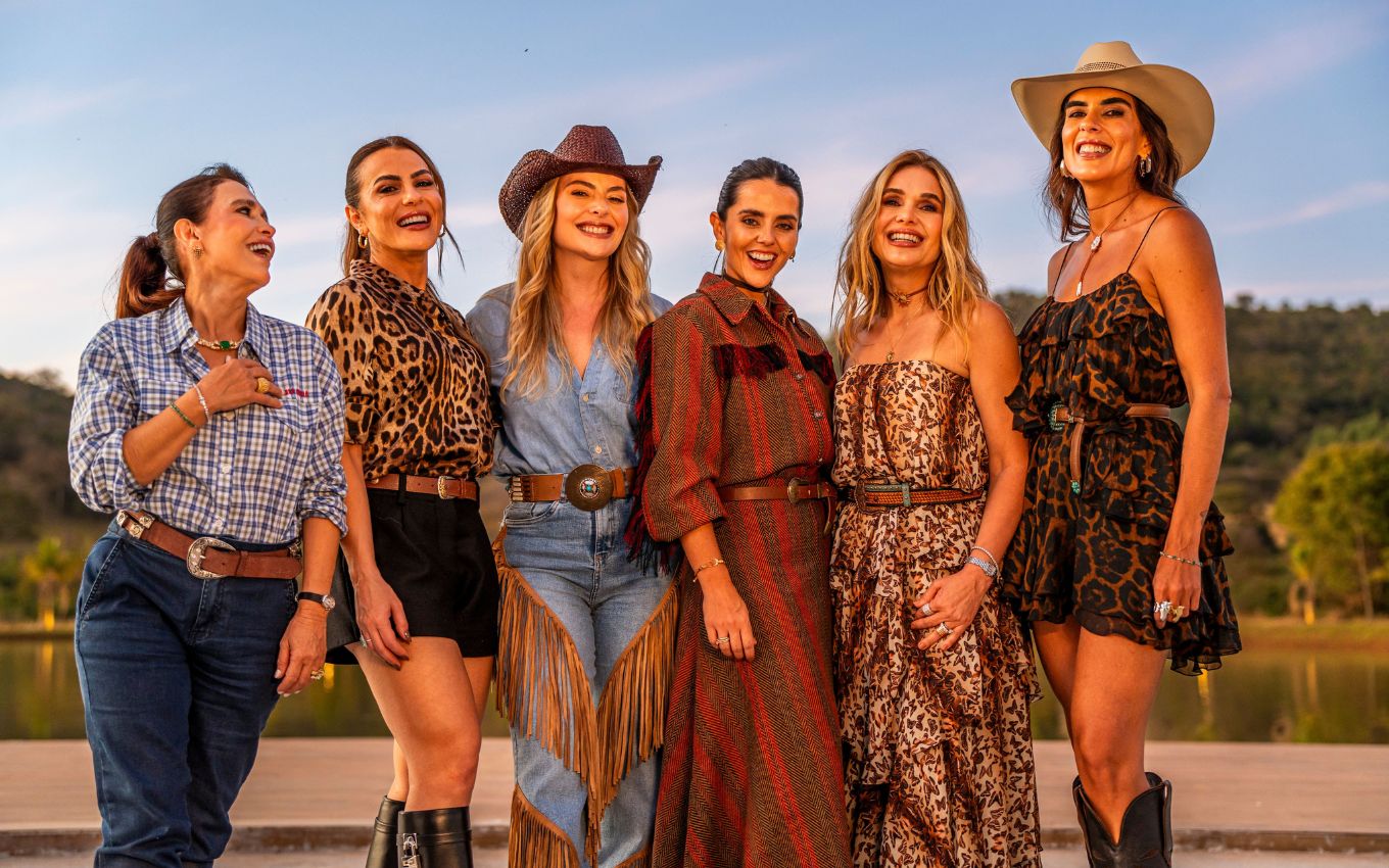 A pecuarista Roseli Tavares, as empresárias Andréa Mota, Cristal Lobo, Tana Lobo e Thaily Semensato e a influenciadora Layla Monteiro, As Poderosas do Cerrado