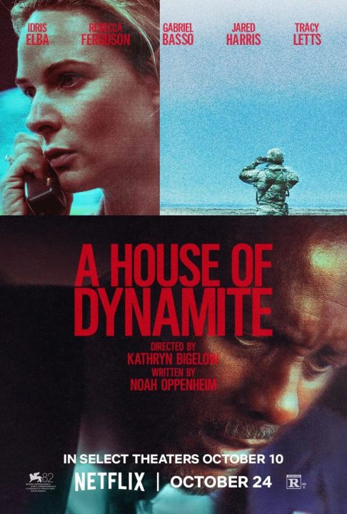 Pôster de Casa de Dinamite, filme da Netflix