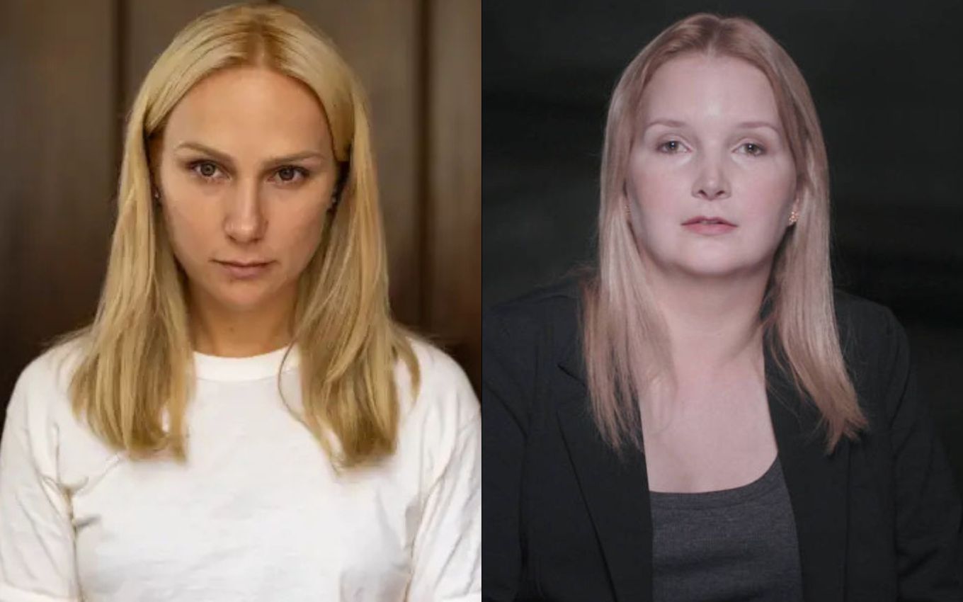 Carol Garcia como Elize Matsunaga em Tremembé, série do Prime Video