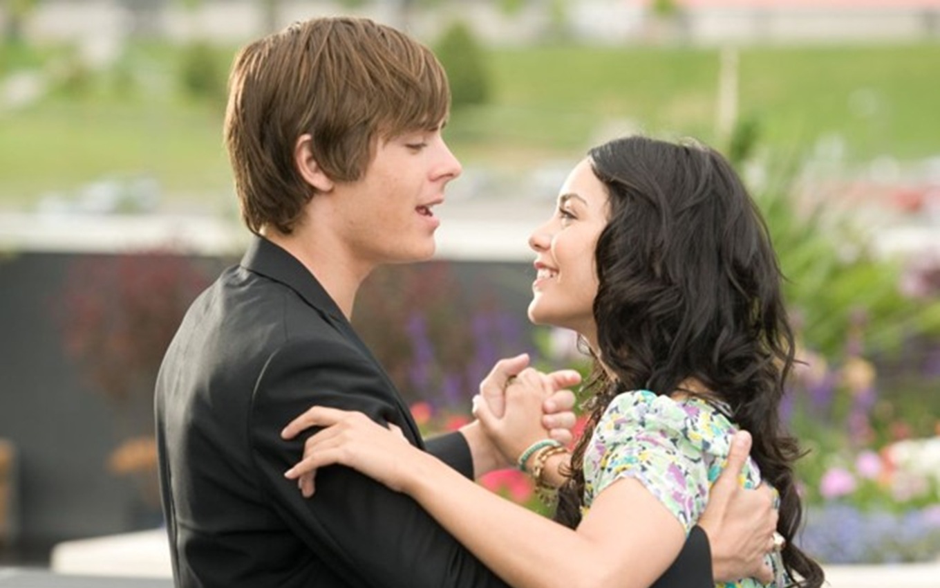 Zac Efron e Vanessa Hudgens em High School Musical 3