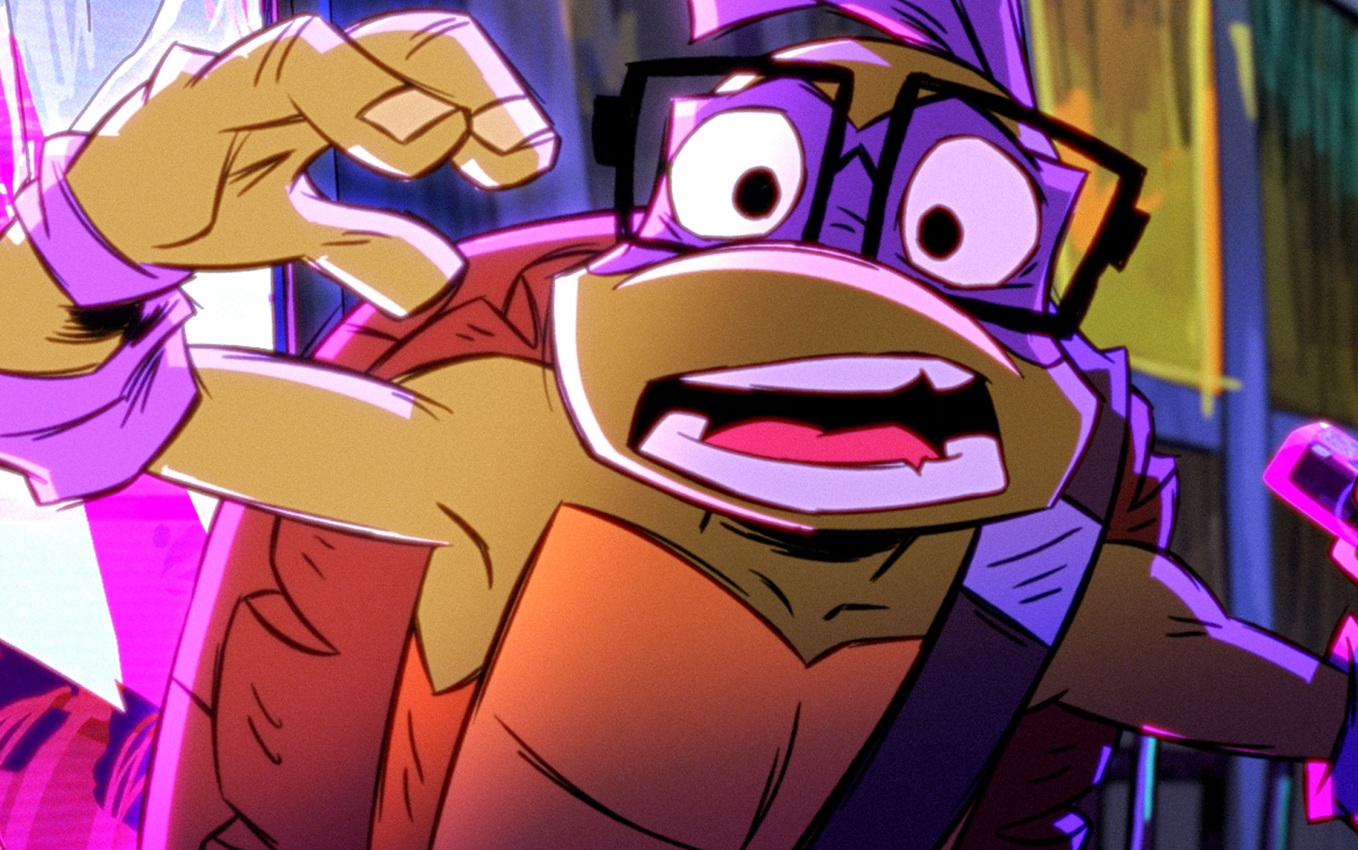 Cena de Tartarugas Ninjas: Histórias Mutantes