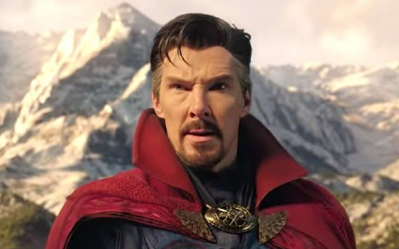 Benedict Cumberbatch em cena de Doutor Estranho no Multiverso da Loucura, da Marvel