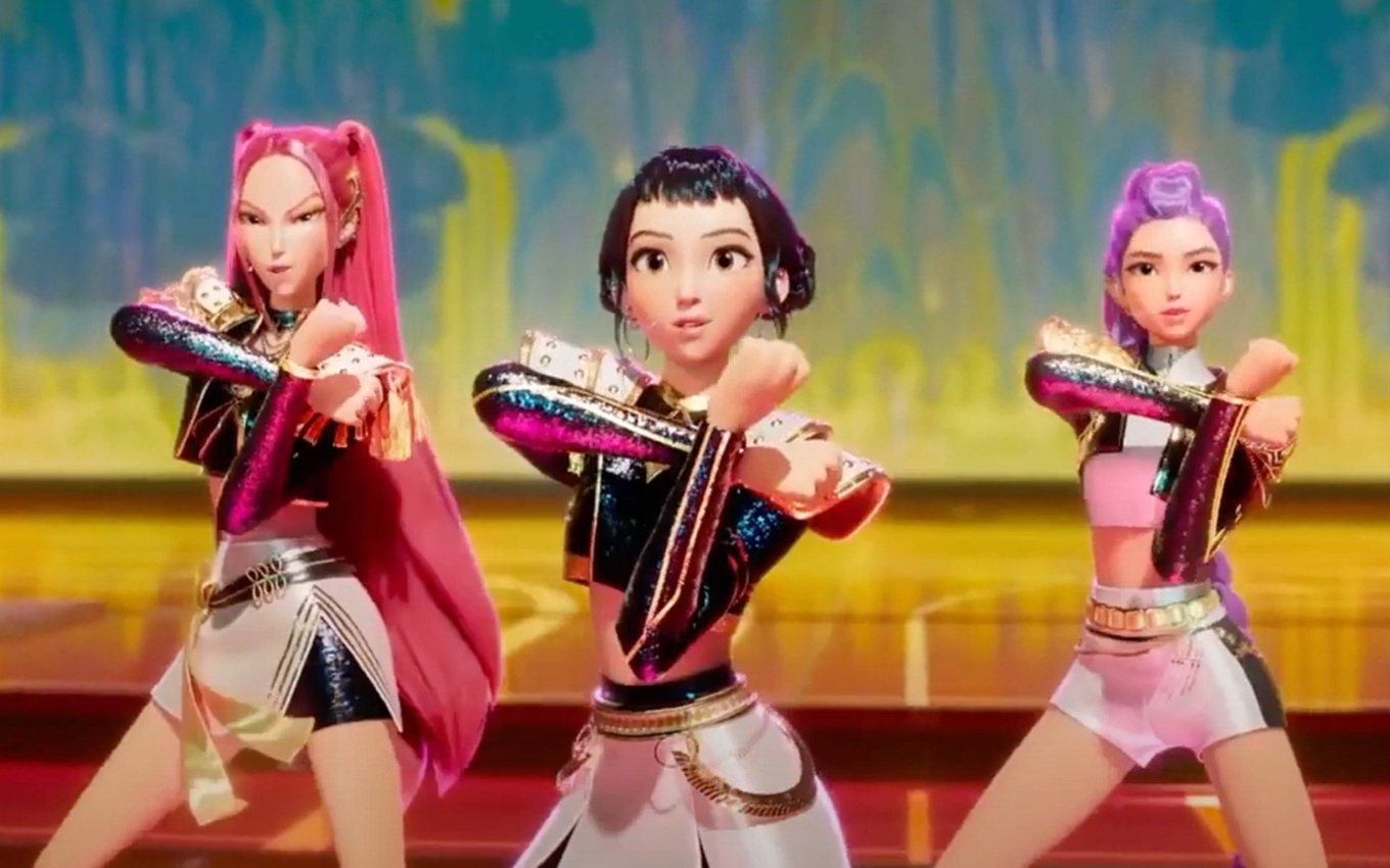 Cena de Guerreiras do K-Pop