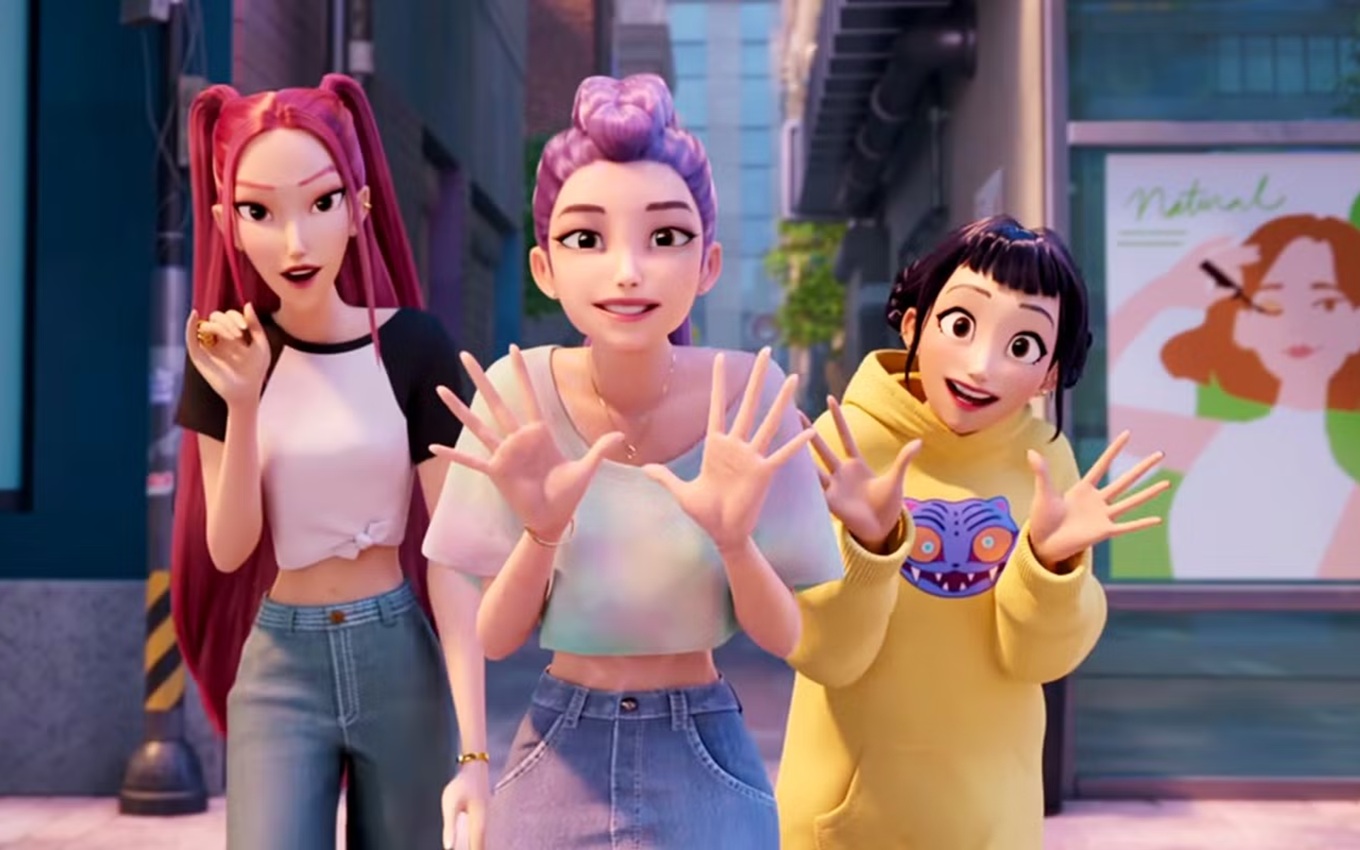 Cena de Guerreiras do K-Pop